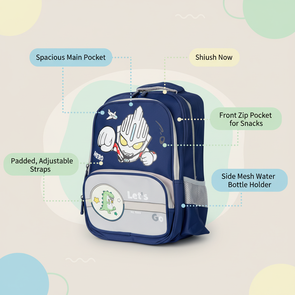 Superhero Fighter Backpack