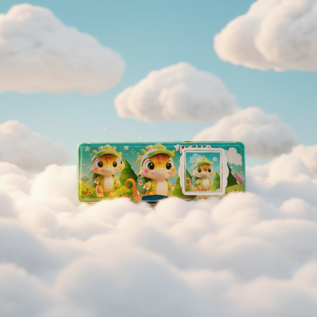 Little Dino Adventure Utility Pencil Box