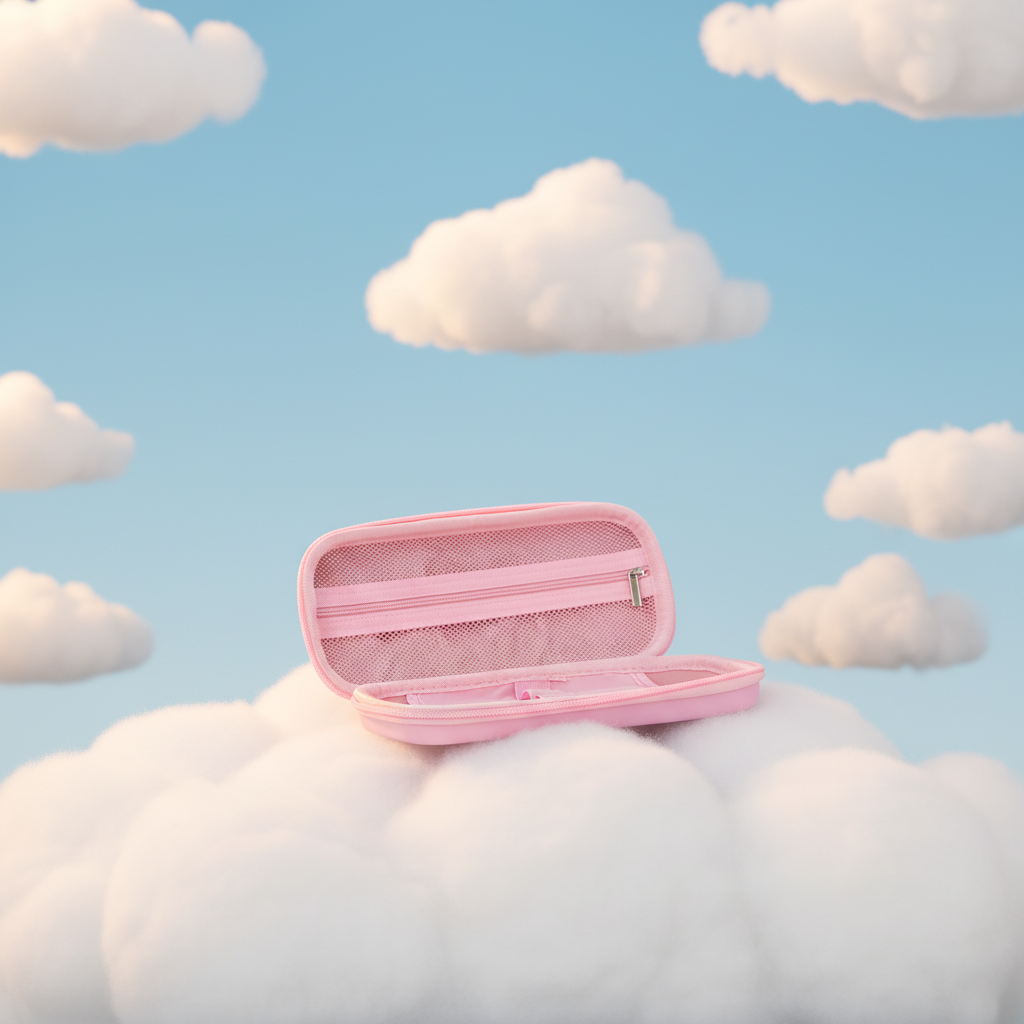 Ocean Princess Smart Pencil Case with Calculator