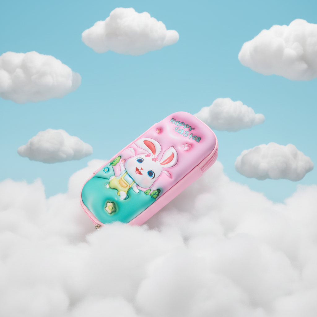 Ocean Princess Smart Pencil Case with Calculator