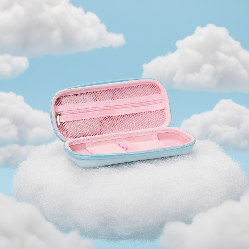 Ocean Princess Smart Pencil Case with Calculator