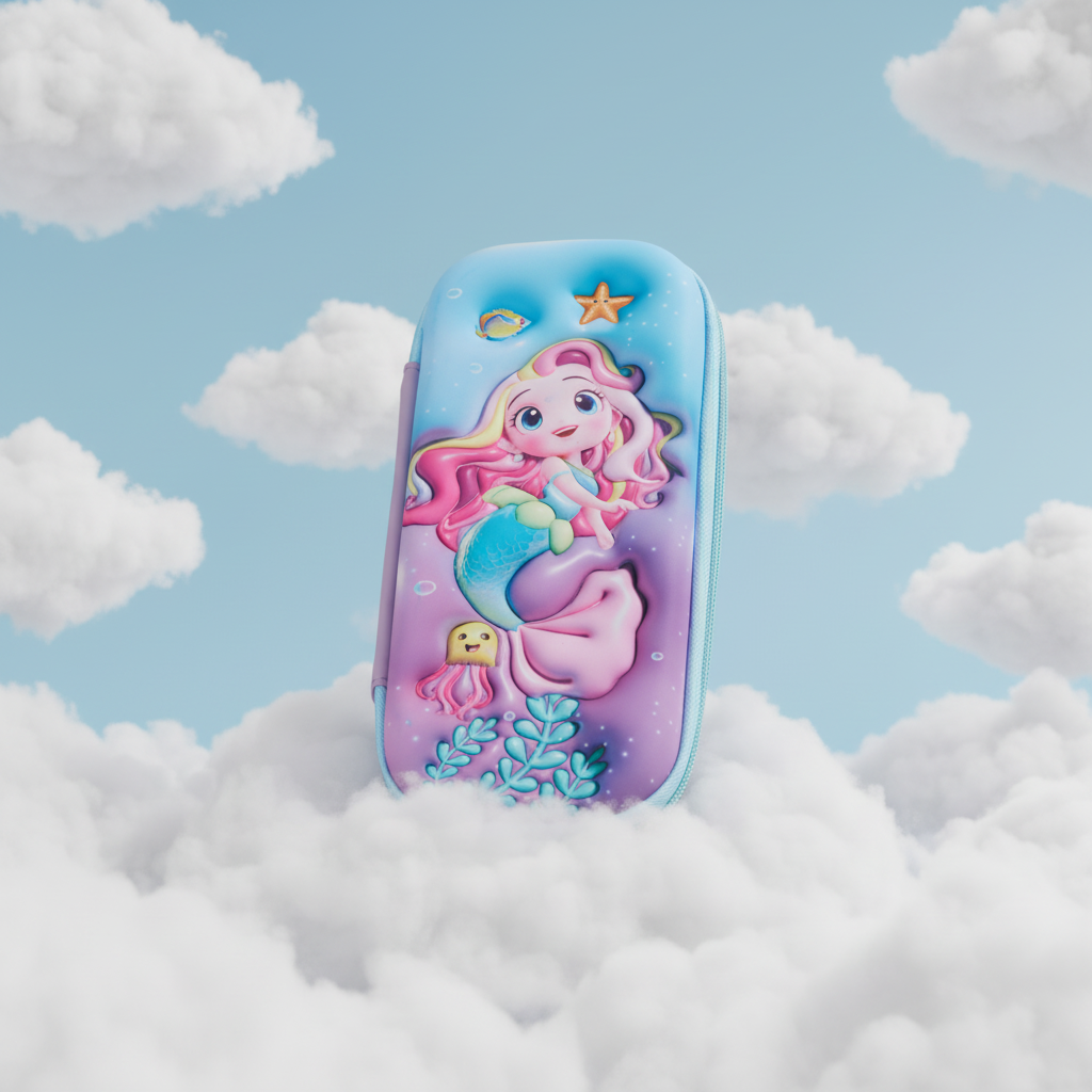 Galaxy Astronaut Zipper Pencil Pouch