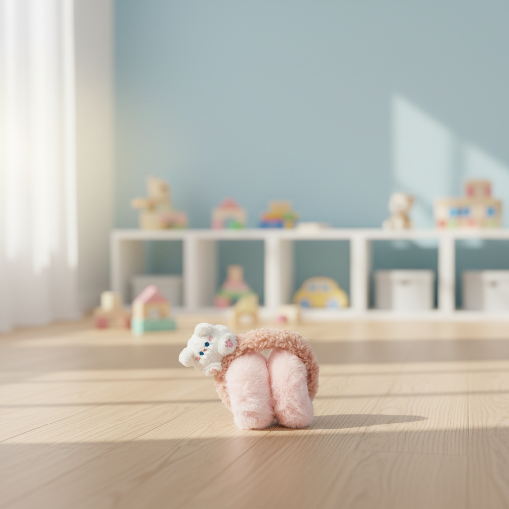 Bear-Themed Winter Earmuffs