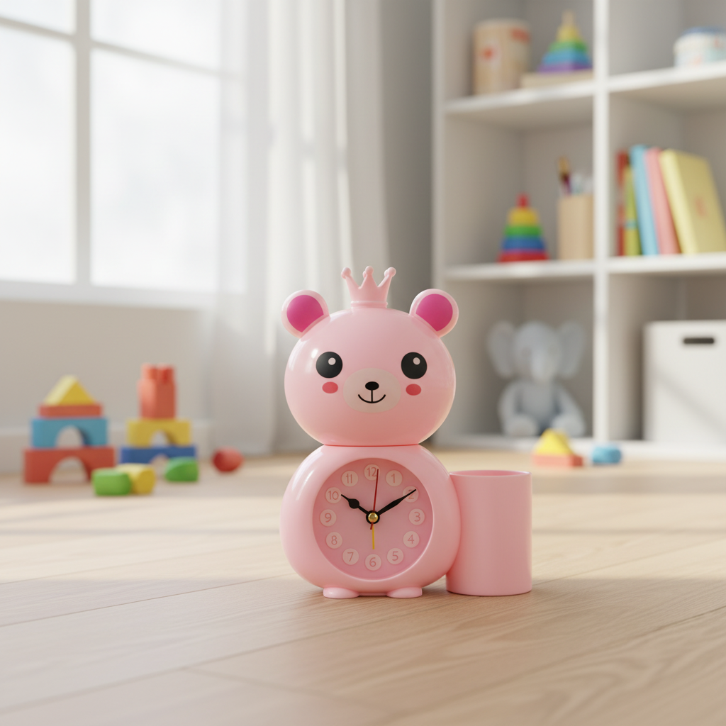 Princess Bear Alarm Clock