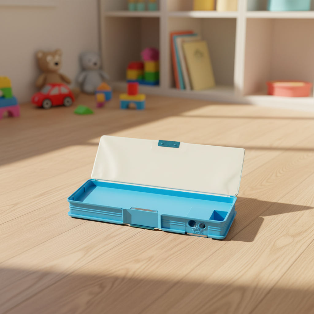 Space Kid Utility Pencil Box with Calculator