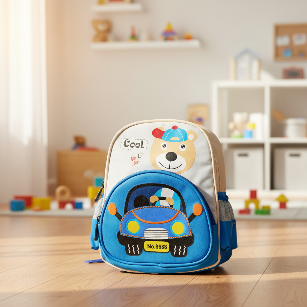 Bear Car Toddler Backpack