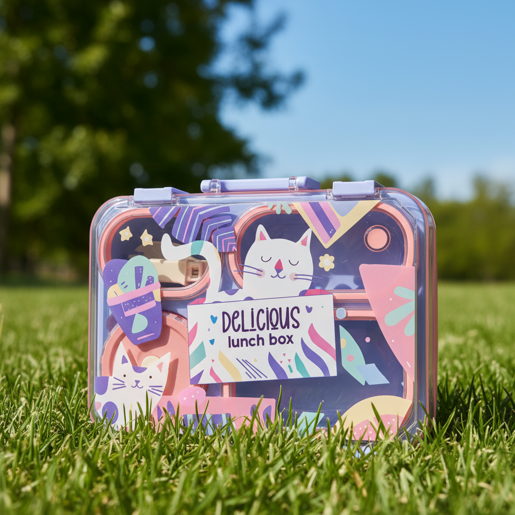 Forest Kitty Lunch Suitcase